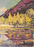 Am Fuss des Petit Saleve Ferdinand Hodler